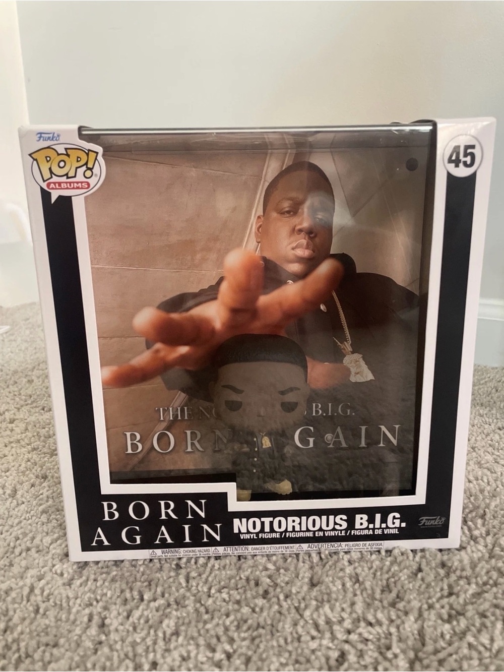 Funko Pop! Albums Notorious B.I.G. Born Again Vinyl Figure